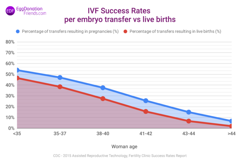 IVF Success Rates by Age & Country: IVF Statistics